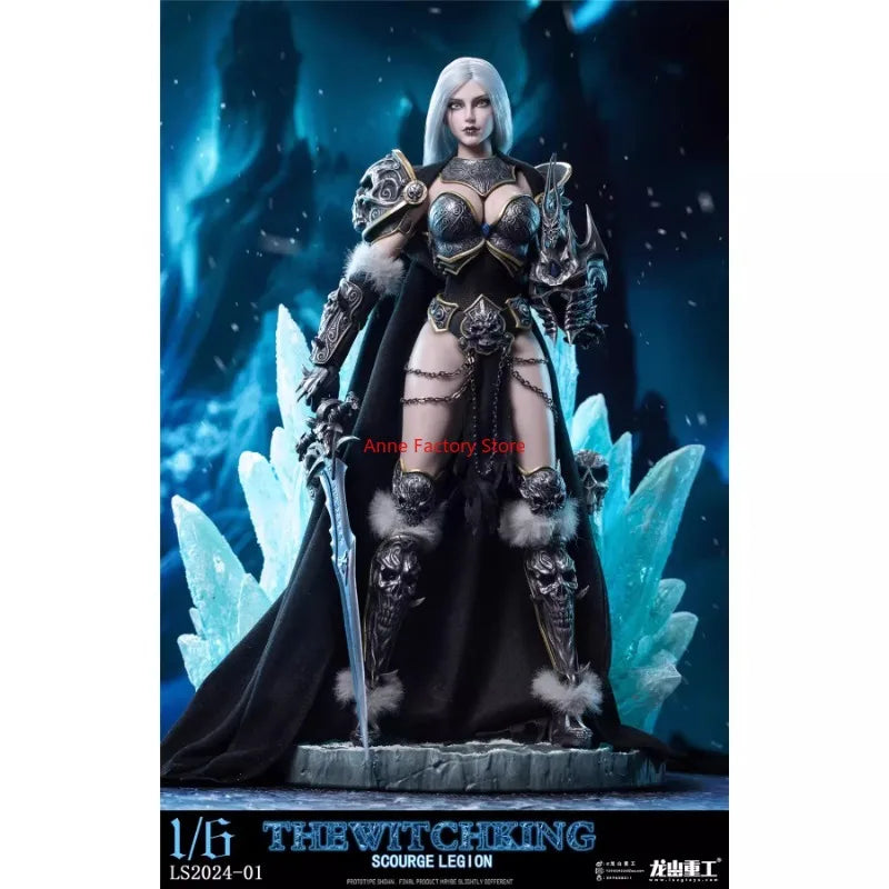 2025 New Stock Longshan Heavy Industry dustry 1/6 Witch King LS2024-01Movable Eyes Action Figure 12'' Soldier Figurine Model Toy