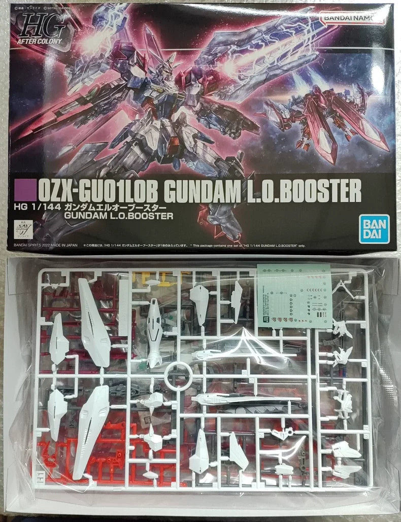 BANDAI【In Stock】HG 1/144 Mobile Suit Sonic Gundam L.O. Booster Model Kit PB Limited Action Figure Desktop Doll Collectibles Gift