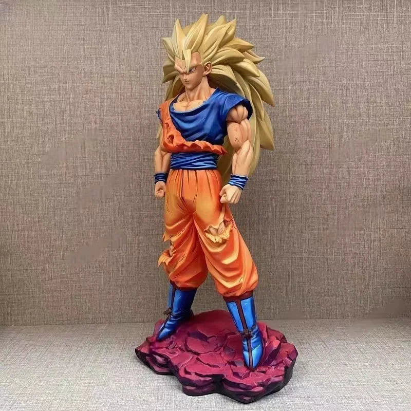 30cm/11.81inch Dragon Ball Son Goku Ssj3 Figure Super Saiyan 3 Goku Action Figures Gk Statue Collectionmodel Toys Gift