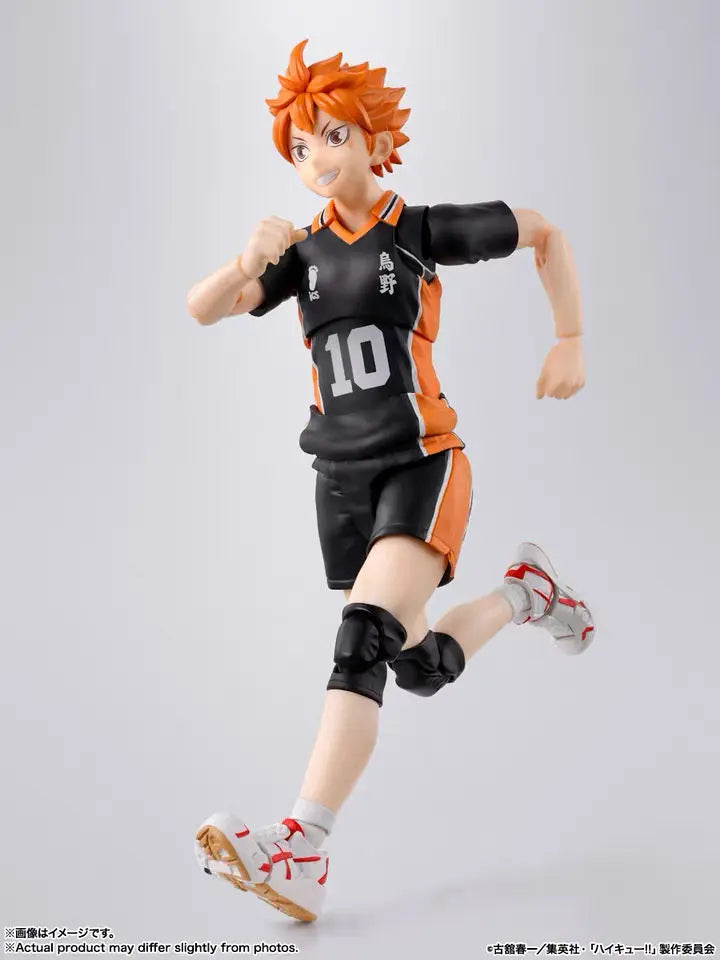 [In Stock] Bandai Sh Figuarts SHF No.10 Shoyo Hinata Karasuno High School Action Figures Anime Model Toys Figura