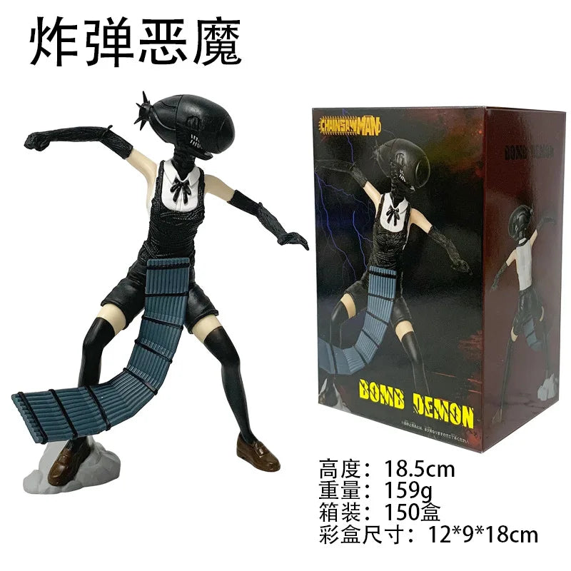 19CM Anime Chainsaw Man Reze Figure Animation Model Toys Gifts Collection Desktop Decoration Ornaments PVC Japanese Dolls Movie