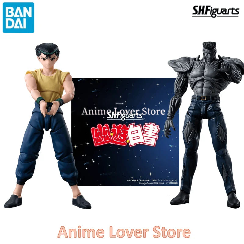 Bandai Original SHFiguarts SHF YuYu Hakusho Yuusuke Urameshi Jüngerer Toguro Anime Figur Spielzeug