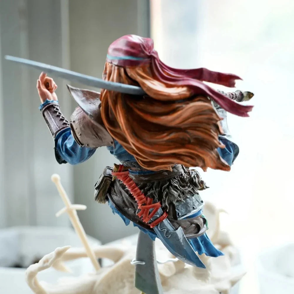 1/10 Woman Pirates Bust Resin Model Kit Unpainted Unassembled Girl Garage Kits DIY Self-assembly Coloring Figurines