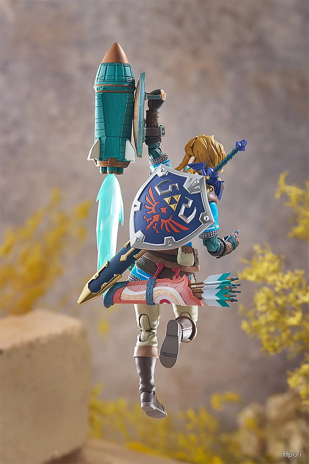 Original Genuine Max Factory GSC Action/Dolls Figma (#626-DX) Zelda No Densetsu: Tears of The Kingdom Link H=150mm Action Figure