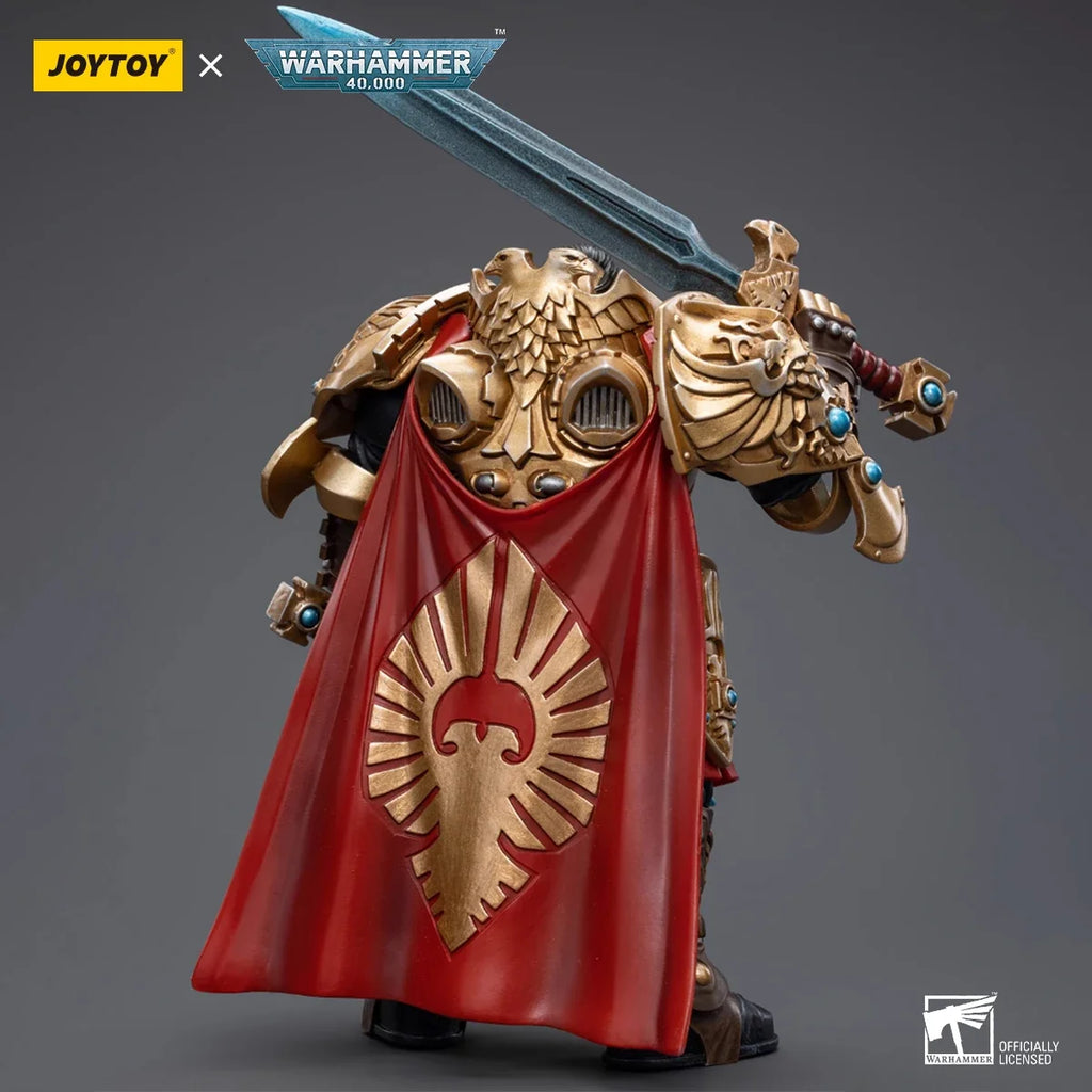 JOYTOY Warhammer 40K Action Figure Adeptus Custodes Blade Champion Anime Figure Joints Movable Figurine Collection Model Toys