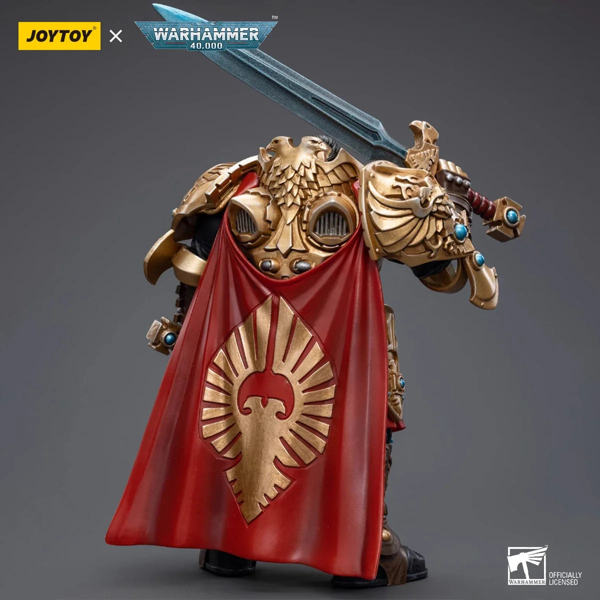 JOYTOY Warhammer 40K Action Figure Adeptus Custodes Blade Champion Anime Figure Joints Movable Figurine Collection Model Toys