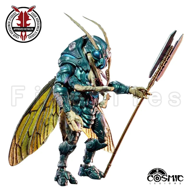 1/12 6inches Four Horsemen Studio Cosmic Legions Sphexxian Prison Guard Deluxe Action Figure Model