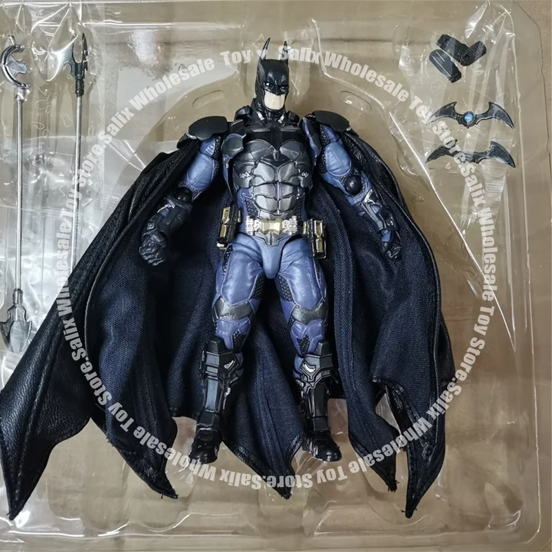 New Factory KAIYODO Amazing Yamaguchi Revoltech Batman Arkham Knight Ver. Anime Action Figures Collection Ko Model Custom Toy