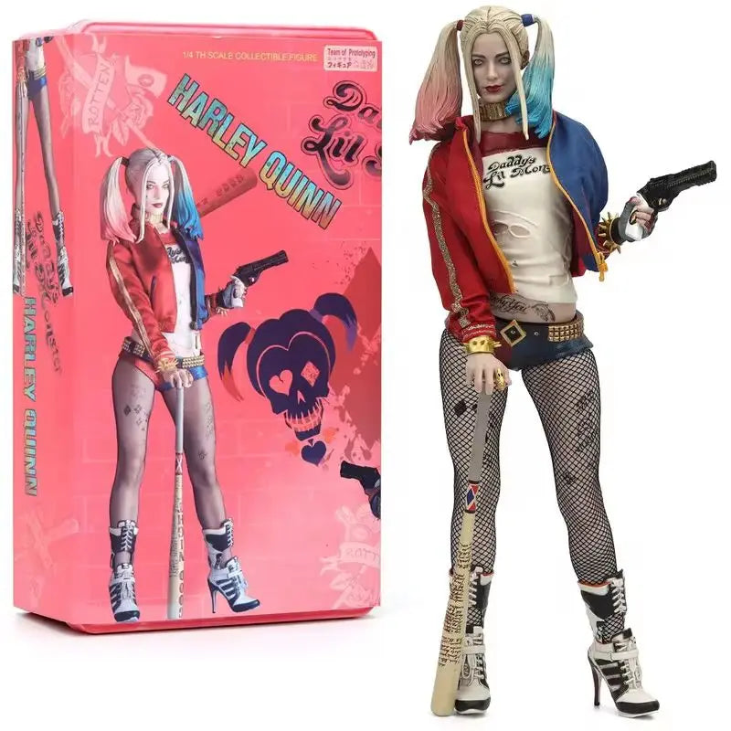 New Dc 1/4 And 1/6 Superheroes Figures The Joker Man Harley Quinn Pvc Model Toys Desktop Decoration Ornaments Doll  Holiday Gift