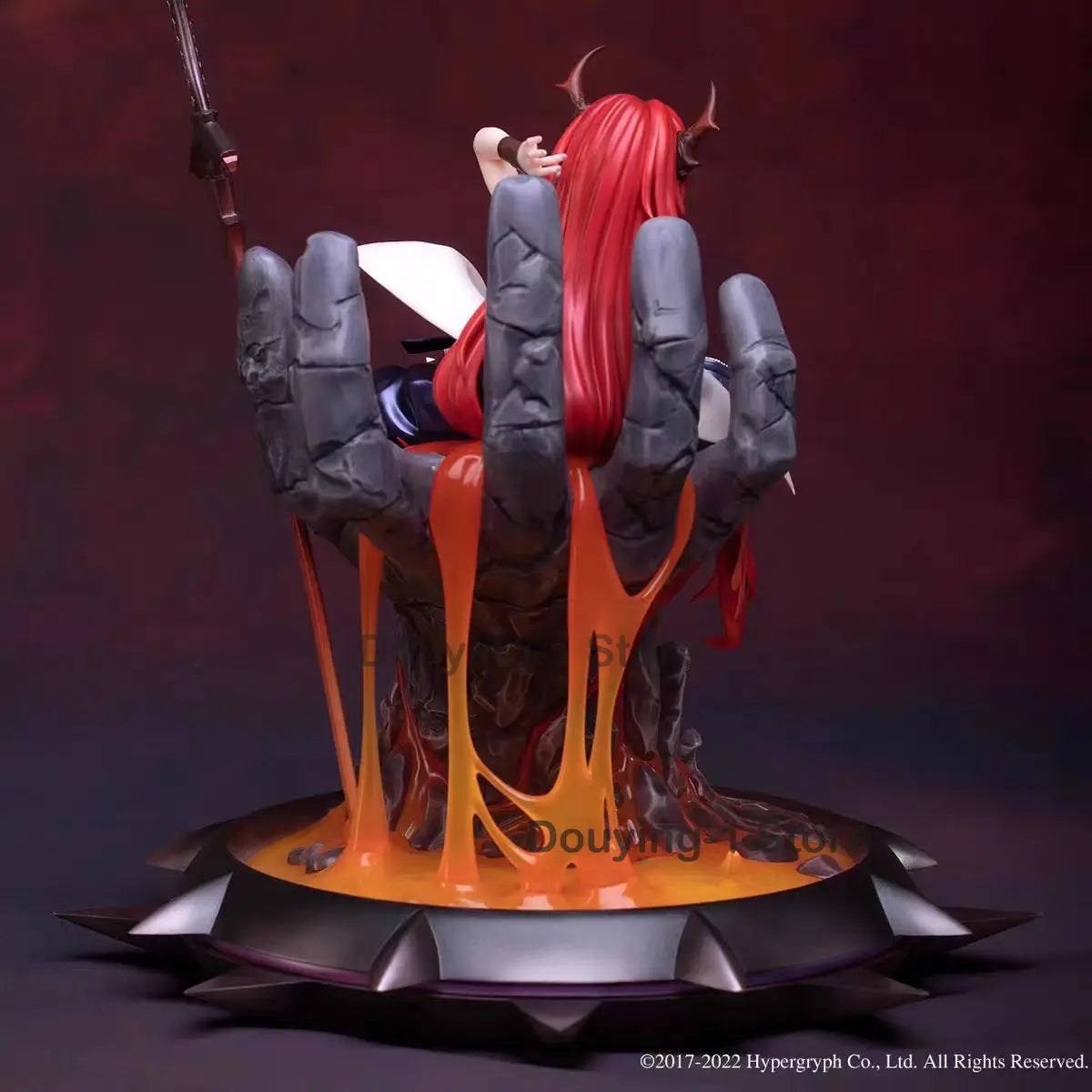In Stock Original Myethos Arknights Surtr Lava Ver. Brand New Desktop ornaments Anime Action Figure Game figure