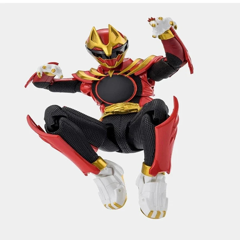 Genuine Bandai No.1 SENTAI GOZYUGER SHF GOZYUWOLF SENTAI RING LIMITED EDITION Anime Action Figures Model Figure Toy Gift for Kid