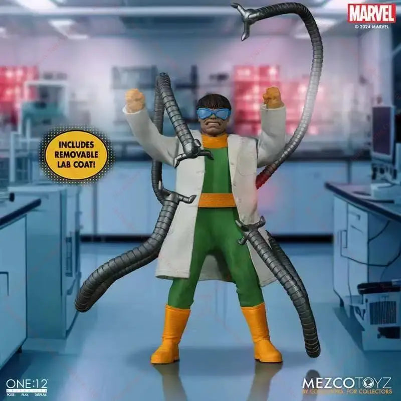 Original Mezco Toyz Comics One:12 Collective Doctor Octopus In Stock Anime Action Collection Figures Model Toys