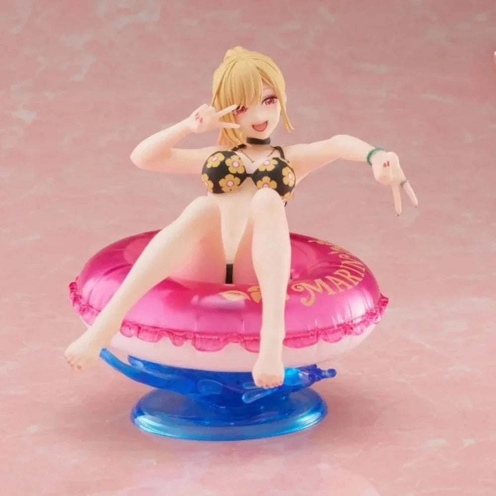 In Stock Taito Original Genuine Sono Bisque Doll Wa Koi O Suru Aqua Float Girls Kitagawa Marin 10cm Model Anime Girl Figures Toy