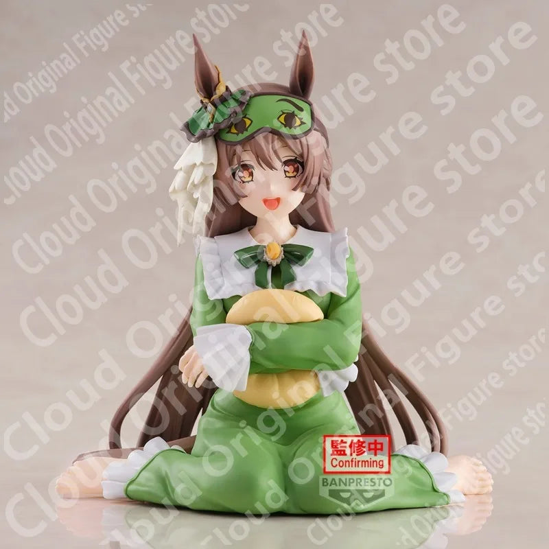 In Stock 100% Original BANPRESTO Umamusume: Pretty Derby Relax Time Anime Character Cheval Grand Vivlos Toy Decoration