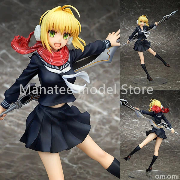 ques Q Original Fate/EXTELLA LINK Nero Claudius Winter Roma Outfit 1/7 PVC Action Figure Anime Model Toys Collection Doll Gift