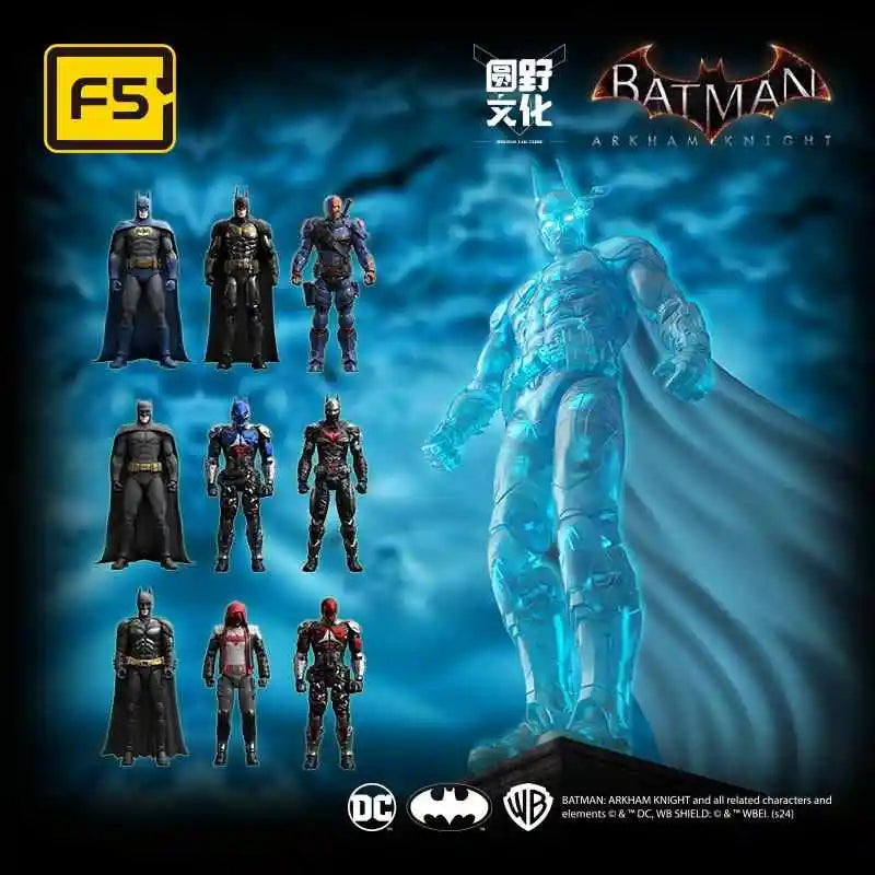 Original Batman Arkham Knight JOKER V8.04 1970 DARK KINGHT Deathstroke Red Hood  Blocks Bricks Action Figure Model Doll Toys