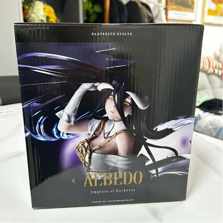Bandai Namco Figure Banpresto Evolve OVERLORD Albedo Dark Empress Queen Of Darkness 320mm Collection Holiday Gift