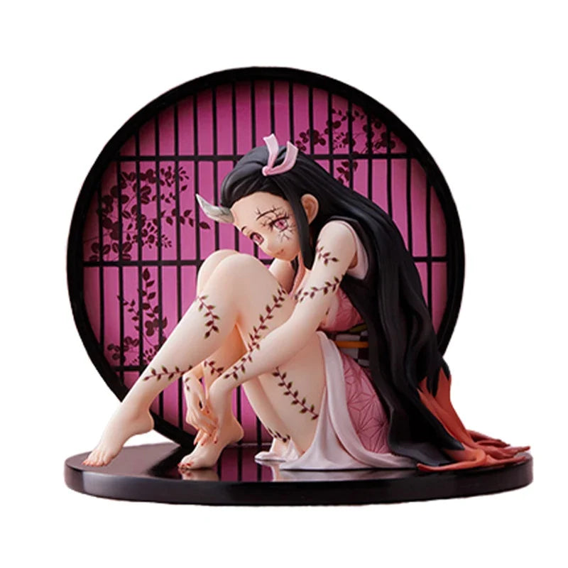 In Stock Genuine Original ANIPLEX+ Kamado Nezuko Demon Slayer Action Anime Figure Collectible Model Doll Statuette Ornament Gift