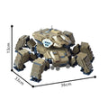 MOC Cyberpunk Chimera Model Building Blocks Mechanical Monsters Military Heavy Duty Taco Brick Toy Adult Gift