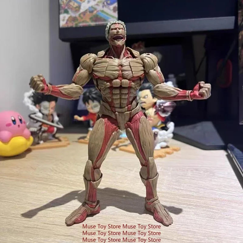 Originate Kaiyodo Armored Titan Movable Model Toys Revoltech AMAZING YAMAGUCHI Yoroi no Kyojin Attack on Titan