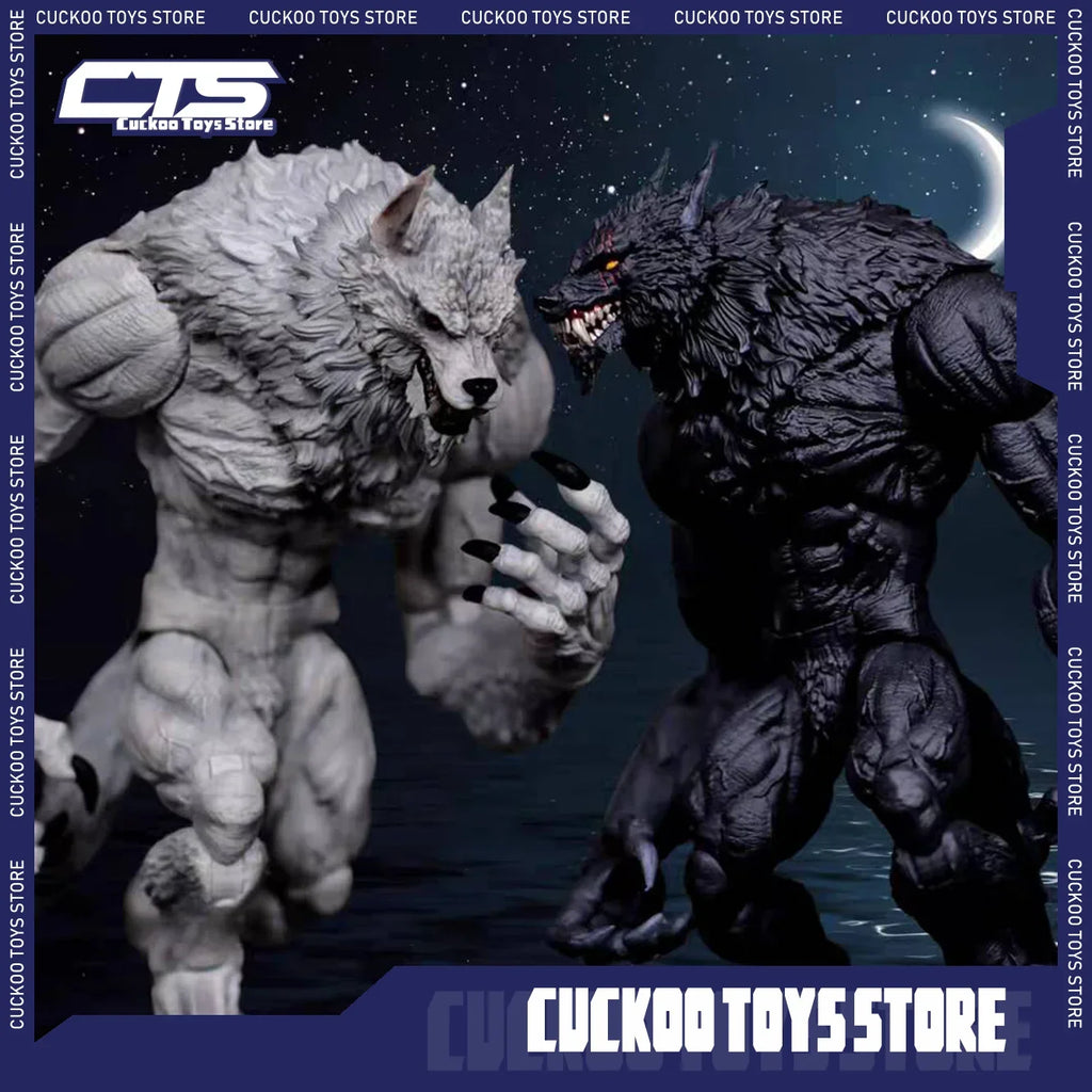 LC The Crypt Fenrir Son Of Loki Nordic Mythological Giant Wolf Full Set 10inch Action Figure Body Fury Animal Model Toys Gifts