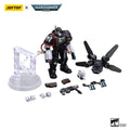 [Vorbestellung] JOYTOY Warhammer 40K 1/18 Actionfigur Raven Guard Chapter Master Kayvaan Shrike Modellspielzeug
