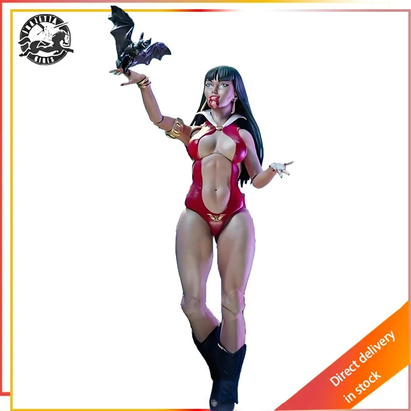 FRAZETTA GIRLS Original Series Ice and Fire, Dark Night Wolf Norse Vikings  Action Joint Mobility Figure Model Toys Gifts To Boy