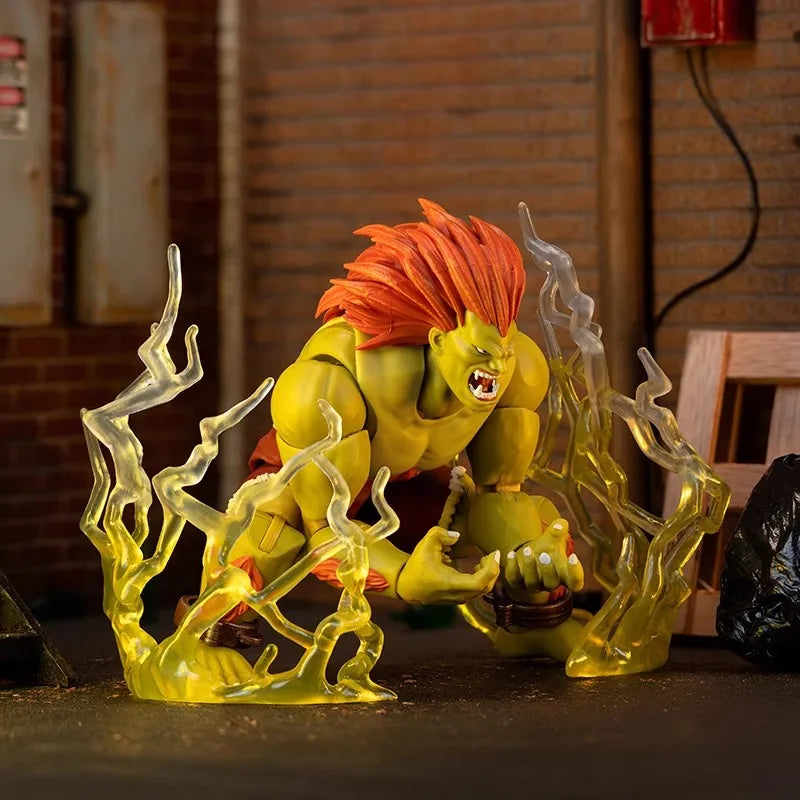 Jada Street Fighter 6 Blanka Sagat Vega Figure Action Model Toy Anime Street Fighter Figurine Doll Collect Ornament Gift Custom