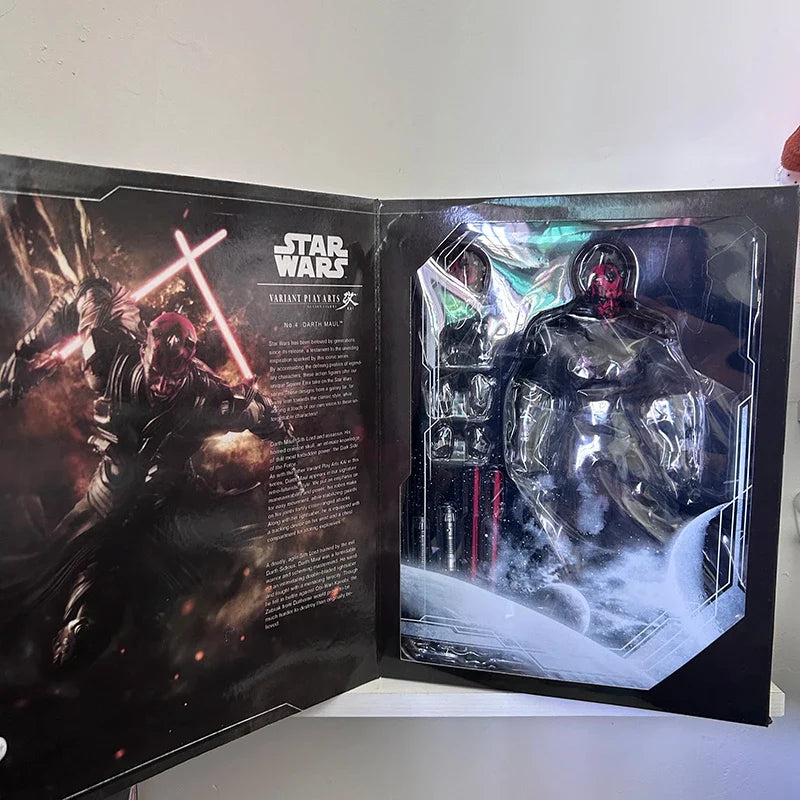 Play Arts Boba Fett Darth Vader Maul Stormtrooper Star Wars Figure Action Figures Model Collectible Gift For Boyfriend Funny Toy