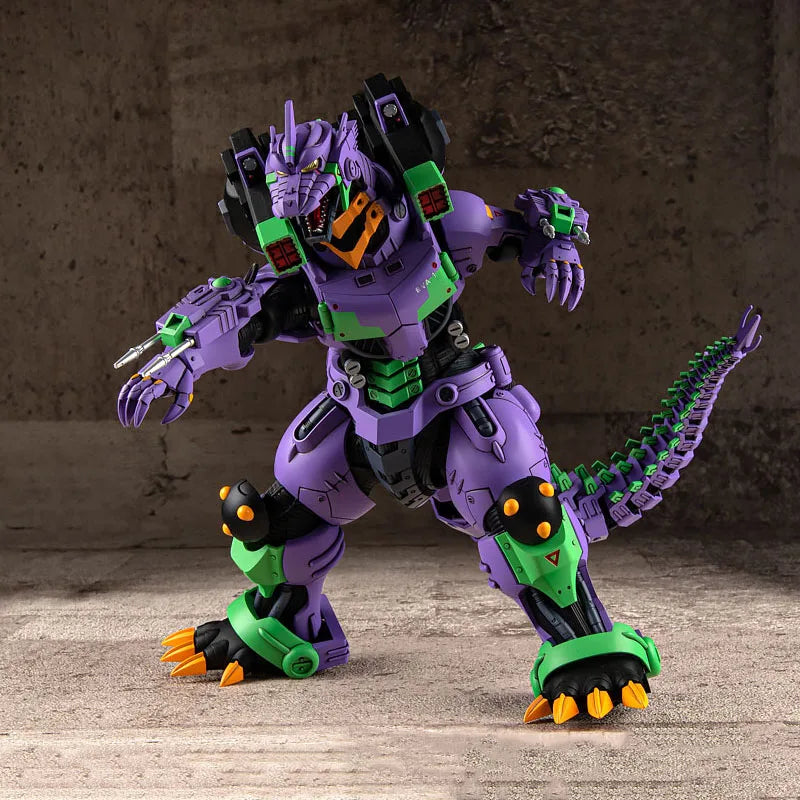 Aoshima Eva 01 Mecha Godzilla Acks 3 S.h.monsterarts King of Monsters Gojira Action Figure Gorilla Dinosaurs Collect Model Toys