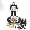Marvel 1/12 Mezco Ant Punisher Sdcc Cloth Movable 6-inch Figure Doll Hand-made Model White Penalty Uncle Skull Carving Toys