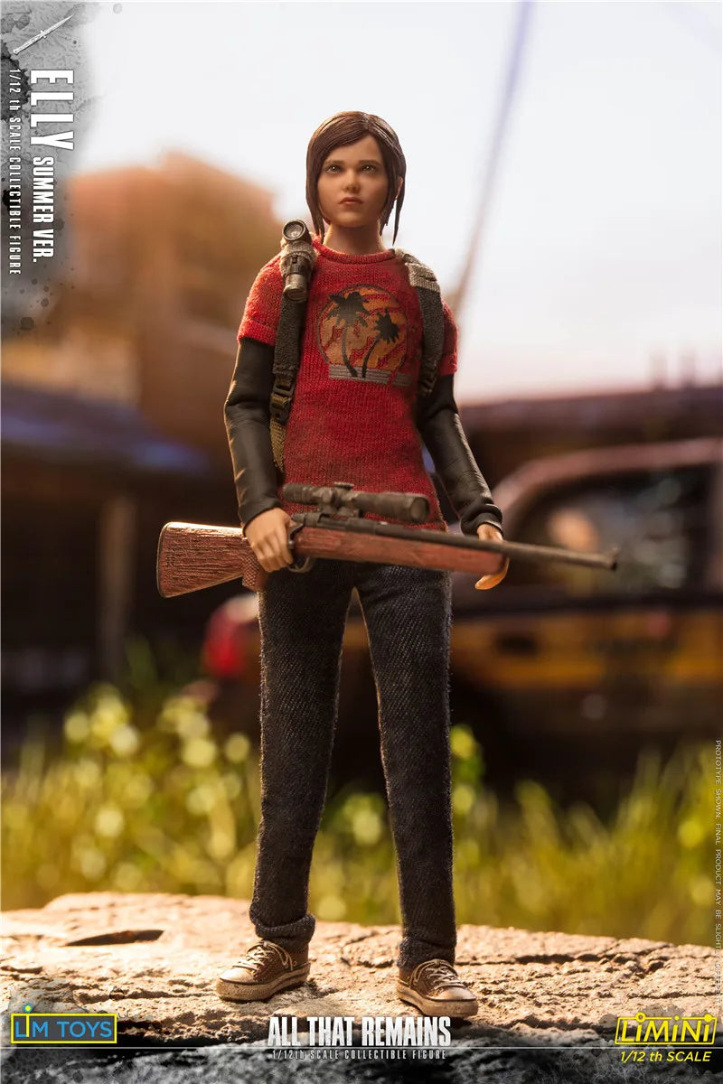 LIMTOYS LMN004 LMN005 LMN006 1/12 The Last Survivor Joel Ellie Action Figure Model 6'' Soldier Full Set Toys for Collection