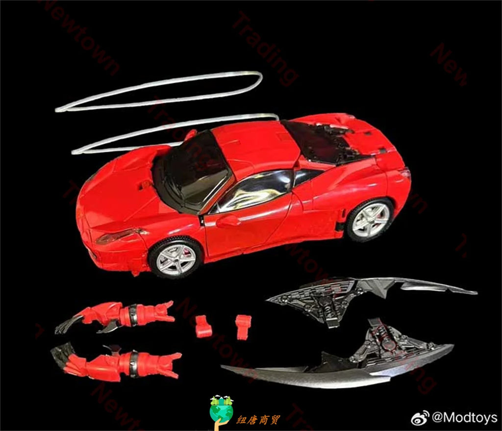 48-hour Shipment DN01 DN-01 KO Iniquetoys UT-R06 Dino Red Dasher Alloy Action Figure Figot Figot Toys