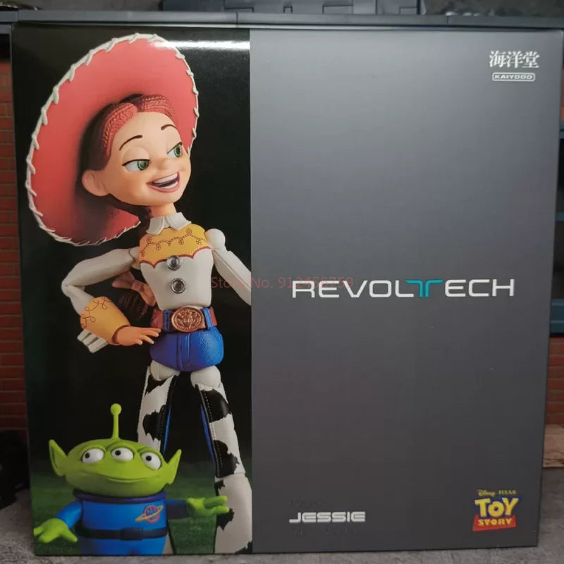 Original Kaiyodo Revoltech Toy Story Sherif Woody Jessie‌ Ver 1.5 2.0 Action Figures Anime Ornaments Collection Model Gifts Toy