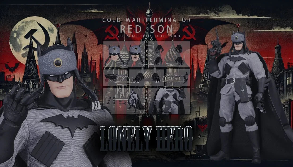 Joy Man Toys Lonely Hero Action Figure Cold War Terminator Red Son 1/12 Scale Collection Statue Jm001 JM003 JM004 Model Toy Gift
