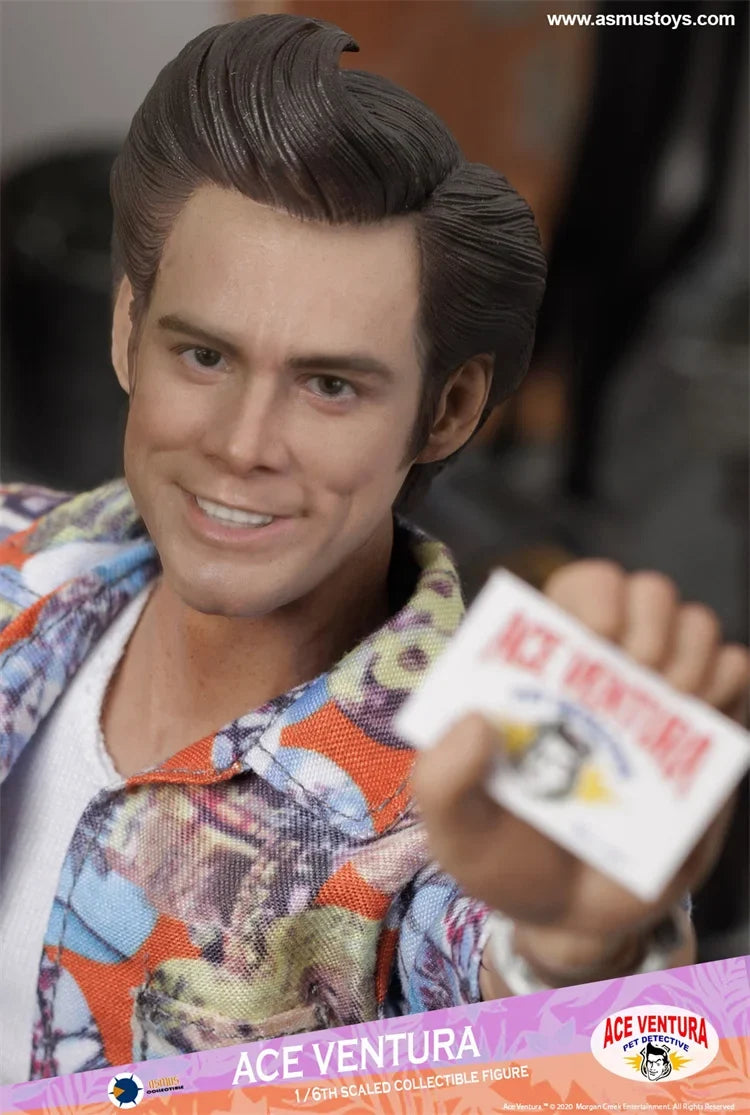 In Stock ASMUS TOYS ACE02 1/6 Scale Classic Pet Detective Jim Carrey Full Set For 12inchs Action Figure Model Toys