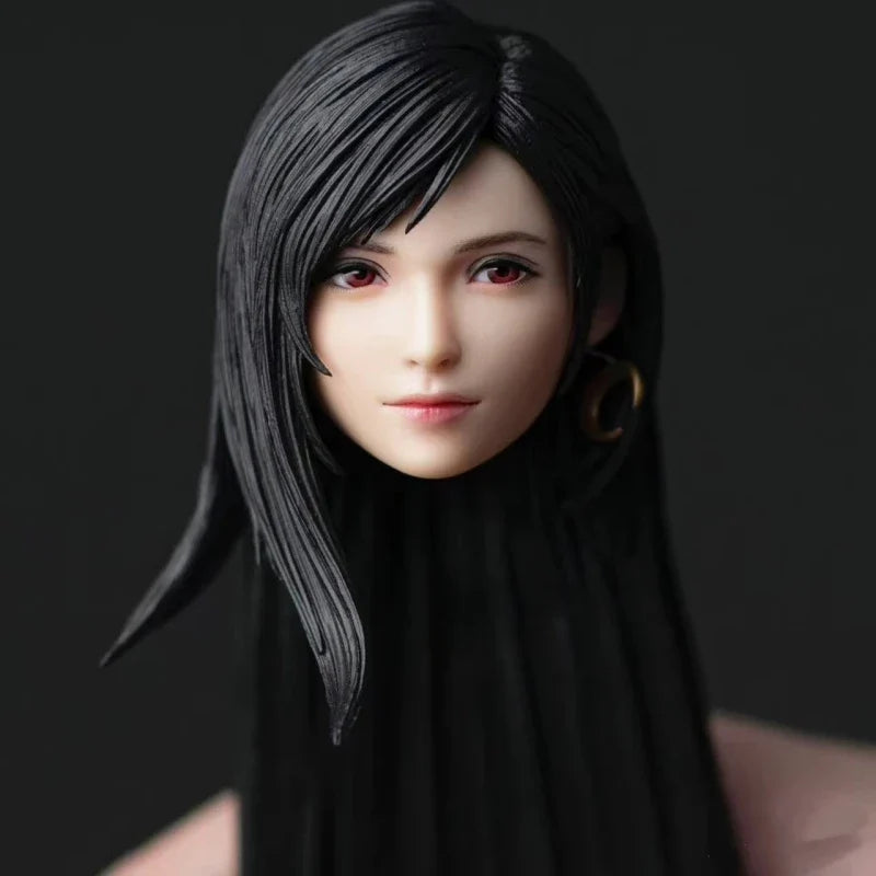 In Stock Original ACG ART Tifa Lockhart 1/6 Head Accessory Part The Goddess Of My Dream Model Fitting