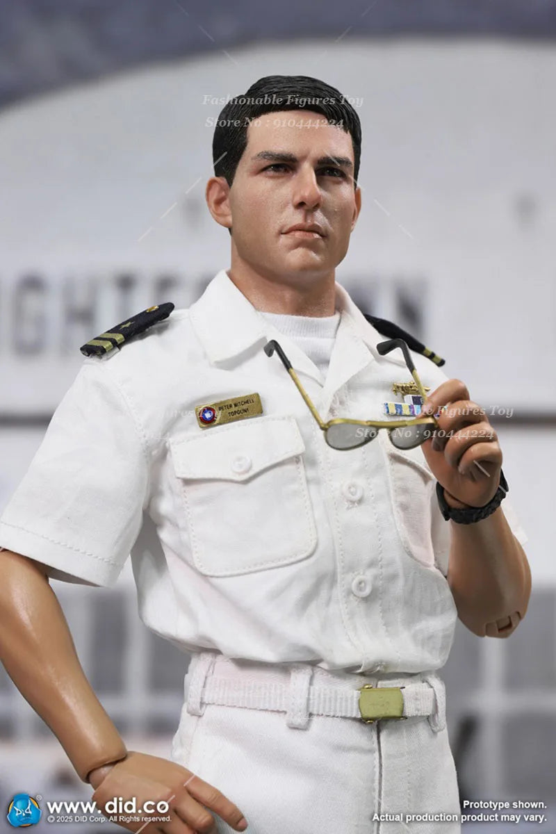 DID MA80181 1/6 Men Soldier Handsome Tom Cruise Pilot Instructor Captain Full Set 12" Action Figure Model Toys Collection