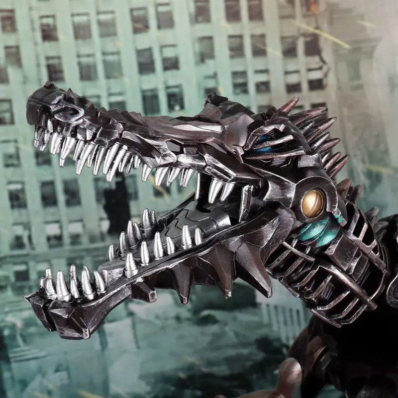 AOYI LS11 AM01 Transformation Action Figur 35cm Scorn Dinobots Ancient Behemoth Dinosaur Anime Figure Model Toy