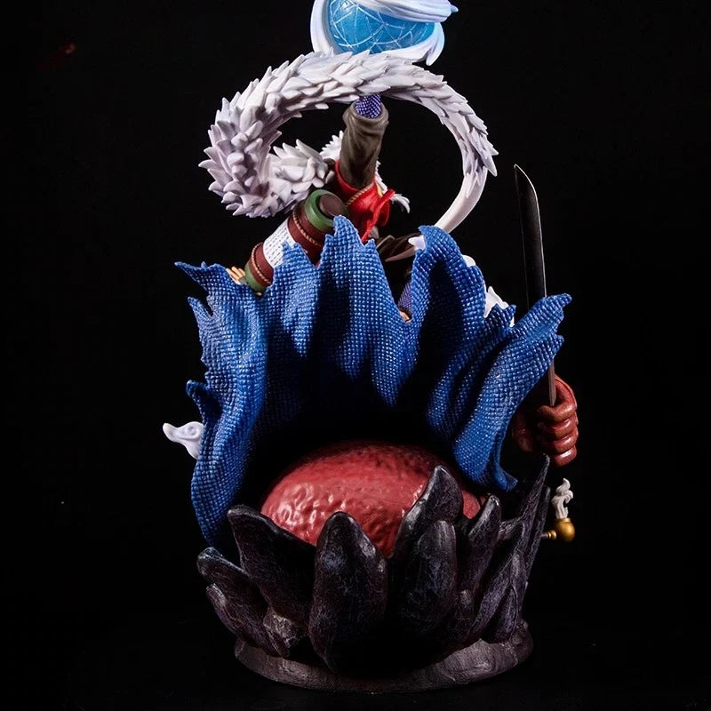 39cm New Naruto Anime Figure Jiraiya Peripheral PVC Model Premium Version Scene Statue Desktop Ornaments Birthday Gifts Toys