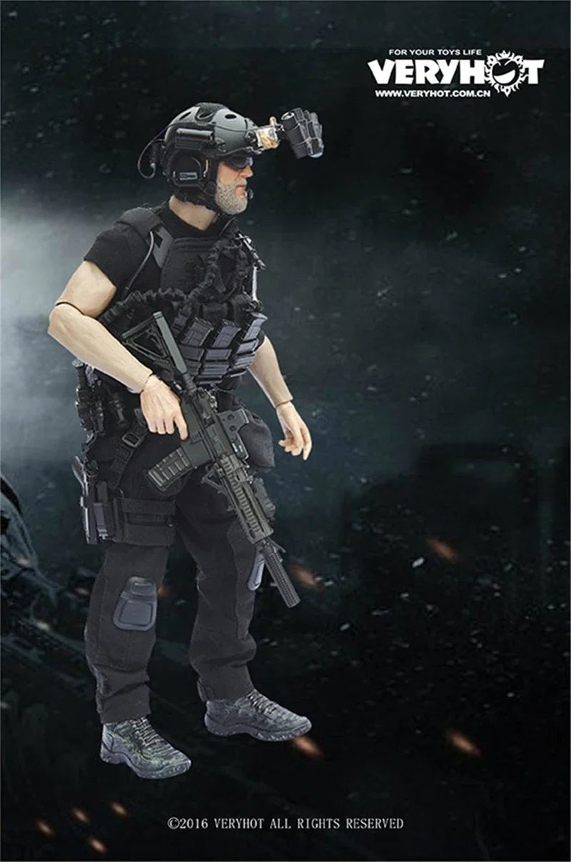 1/6 Scale Veryhot VH1048 Complete Set U.S. Navy SEAL Night Operations Combat Uniform Clothes 12 Inches Collection