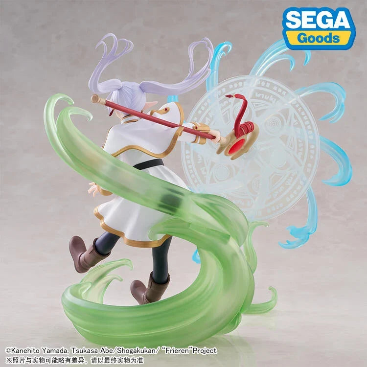New 25cm Original Sega Figurizmα Frieren: Frieren At The End Of The Journey Of The Bud Magic Queen Ver.   Action Figurines Gift