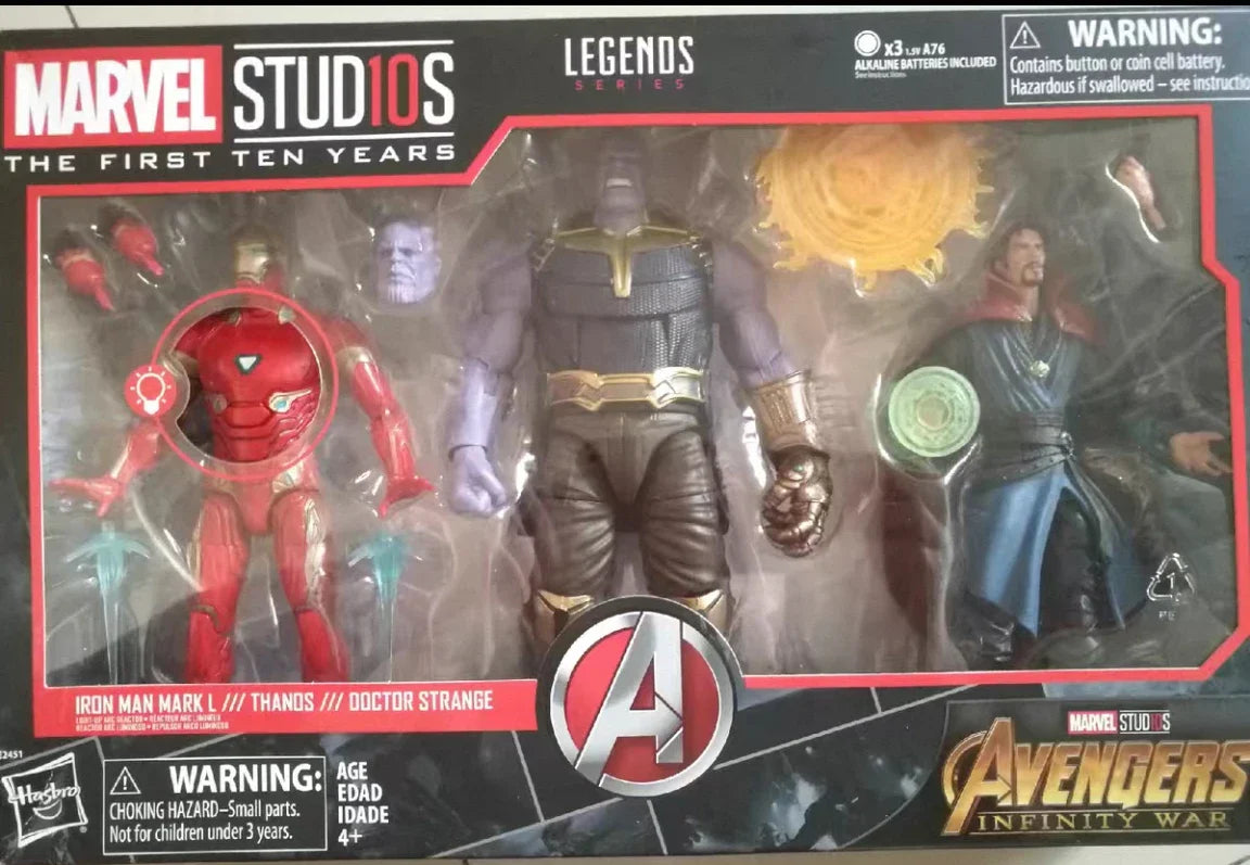 Original Marvel Legends Serie HULK HULKBUSTER/IRON MAN MARK L THANOS DOCTOR STRANGE Actionfigur Modell