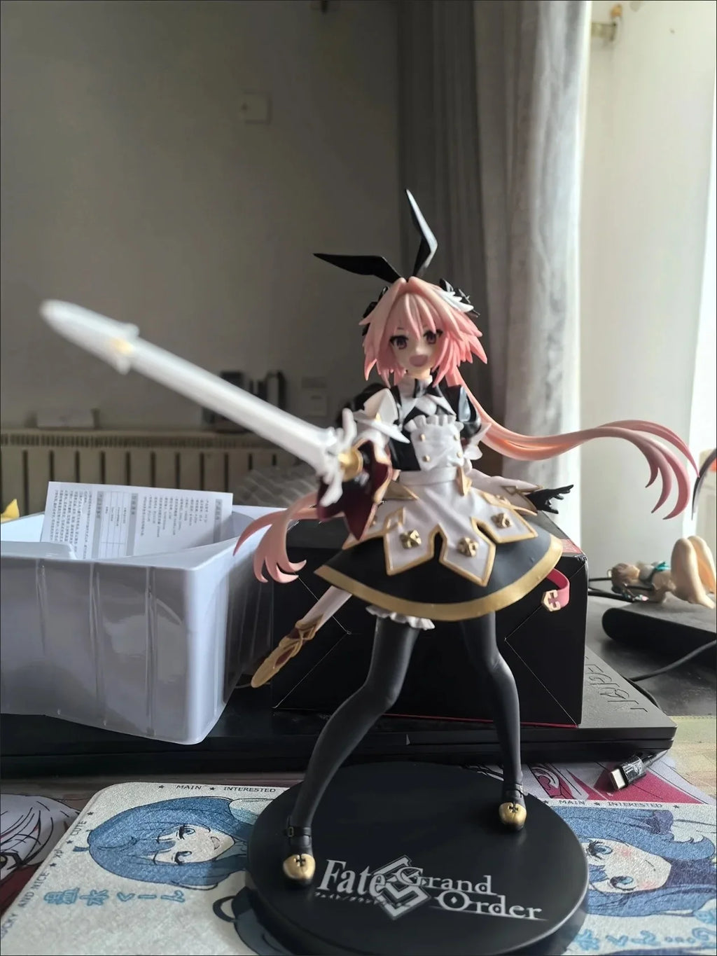 In Stock Sega Fate/Grand Order Anime Astolfo Action Figures Model Figurine Original Figuarts Decoration Collection Toys