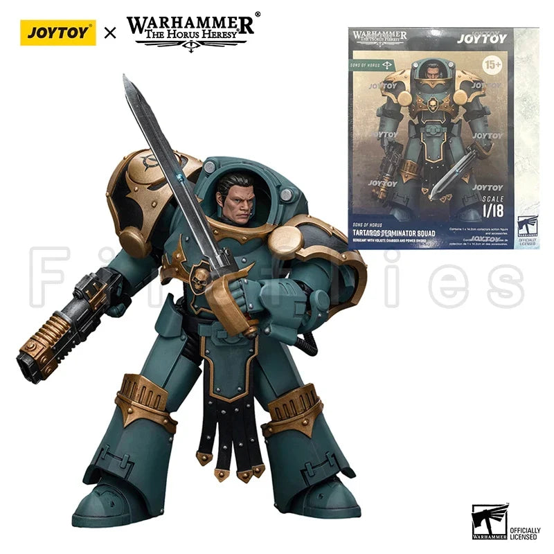 1/18 JOYTOY Action Figure The Horus Heresy Sons of Horus Tartaros Terminator Squad Anime Model Collection Toy