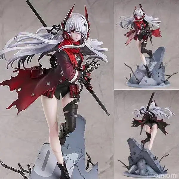 26CM Punishing Gray Raven Lucia Crimson Abyss 1/7 Painted Figure Anime Bishoujo Figurals Toys Gift