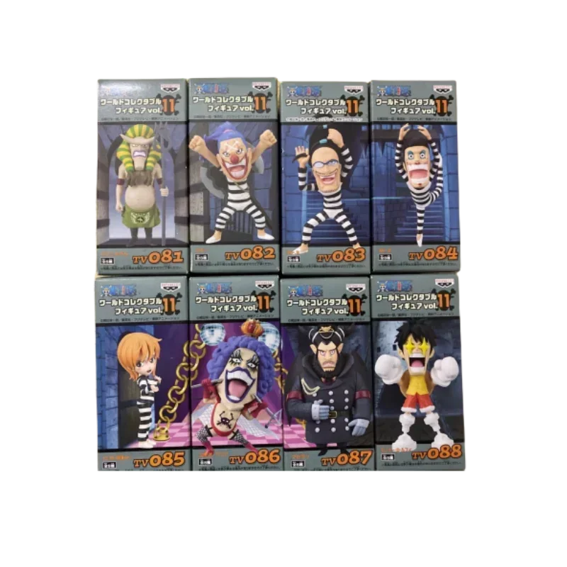 Original Bandai WCF ONE PIECE Prison Chapter TV11 Luffy Nami Anime Actionfiguren Modell Spielfiguren Geschenk für Spielzeug Hobbys Kinder