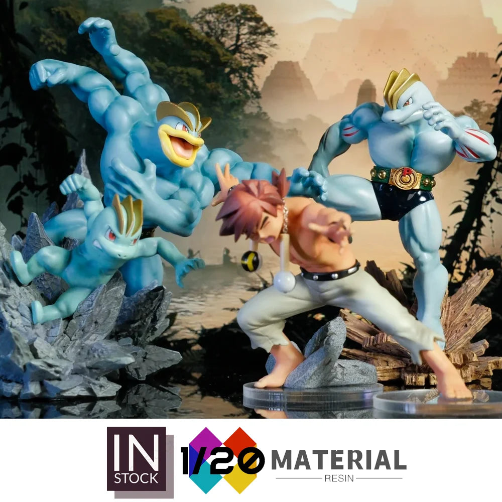 [In Stock]1/20 Resin Scale World [RED ART] - Bruno & Hitmonlee