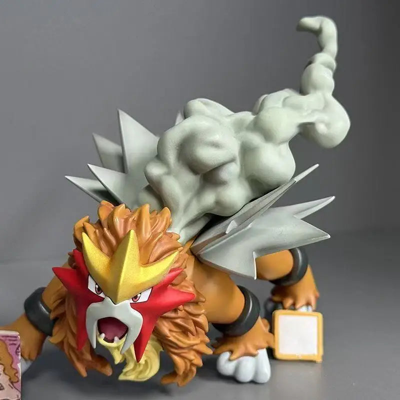 9cm Anime Pokemon Figures Suicune Entei Raikou Action Figure PVC Statue Collection Model Toy Anime Figure Toys