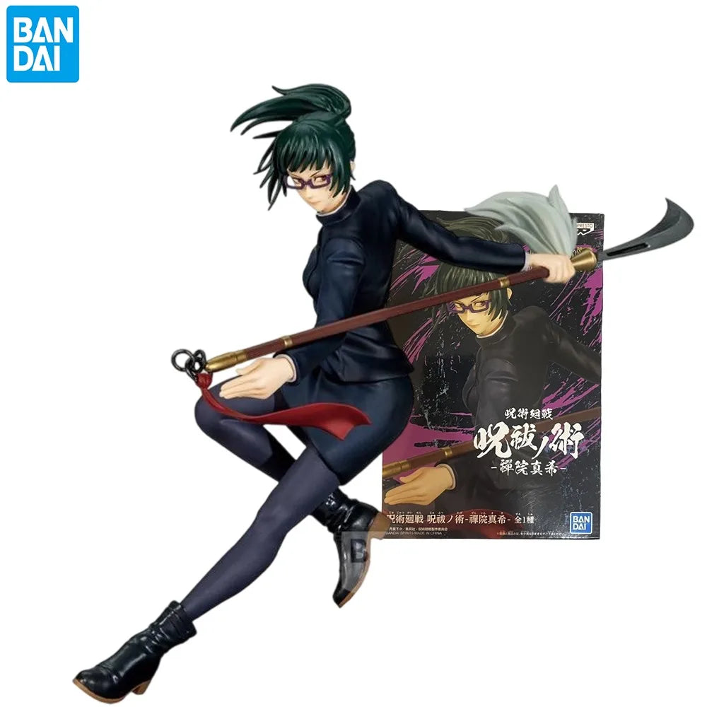 In Stock Jujutsu Kaisen Zenin Maki Bandai Original Banpresto Action Figure Anime Action Figures Toys Doll Brand New Boxed